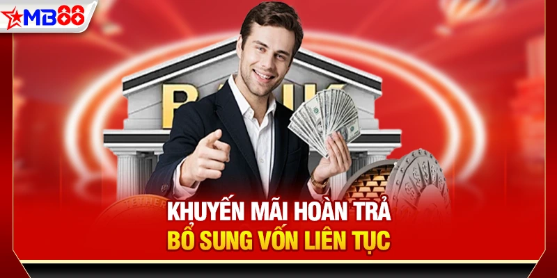 Khuyến mãi hoàn trả bổ sung vốn liên tục
